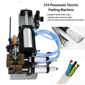310/315 Pneumatic Electric Mini Wire Peeling Machine