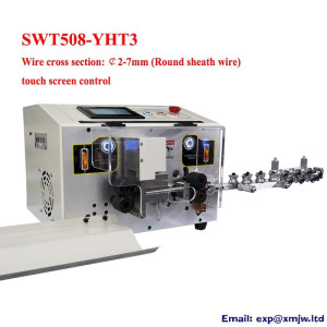 SWT508 YHT3 Double Round Core Cable Stripping Machine
