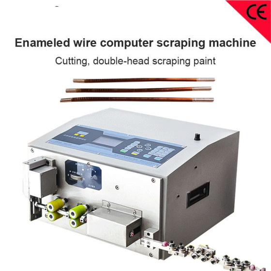 Enameled Wire Scraping Machine - 6mm² Yarn Covered