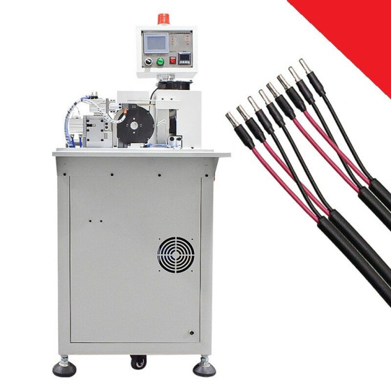 Semi-Automatic Wire Harness Heat Shrink Threading