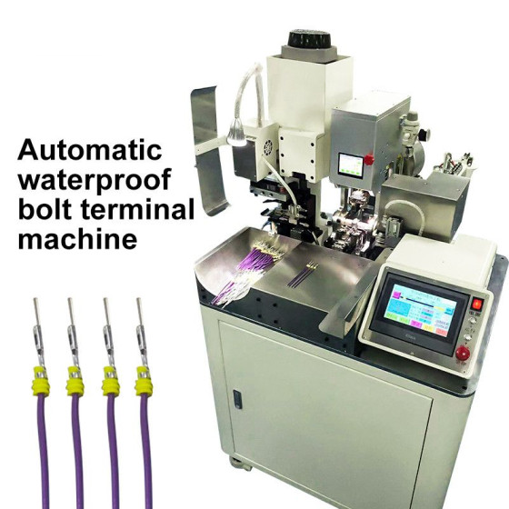 Automatic Waterproof Bolt Wire Crimping Machine