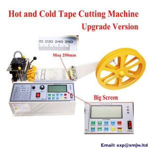 Big Screen Cloth Belt Tape Cutting Machine