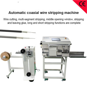 High-End Automatic Flexible Coaxial Cable Stripper