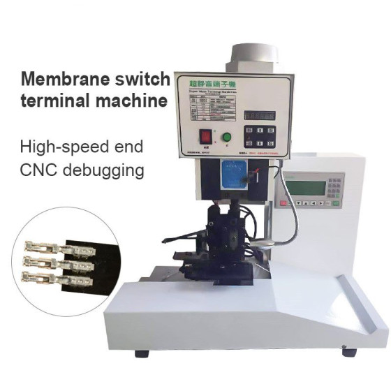 Semi-automatic Membrane Switch Terminal Crimping Machine
