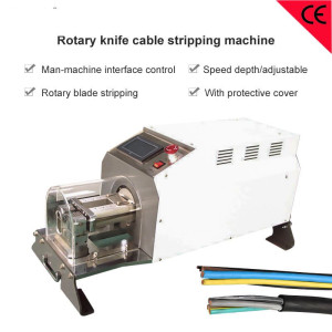 Rotary Knife Coaxial Cable Stripping Machine