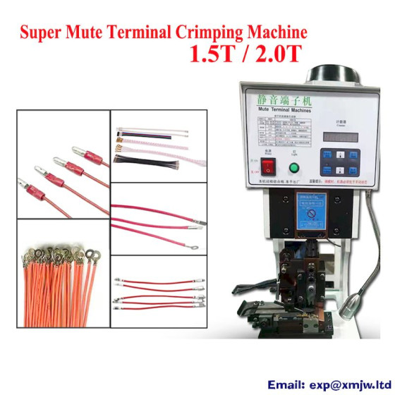 Electric Terminal Crimping Machine 1.5T/2.0T - Low Noise