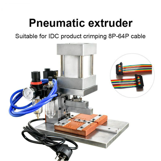 IDC Pneumatic Computer Wire Crimping Machine