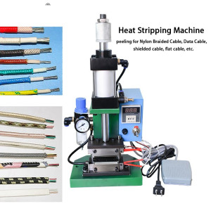 Pneumatic Heat Stripping Machine - Nylon Cable
