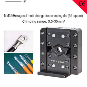 Hexagonal Crimping Applicator - Square Clamp Die