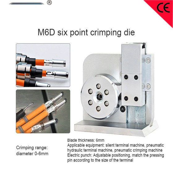 Large Square Pneumatic Crimping Applicator Die