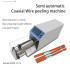Semi-Automatic Large Coaxial Cable Spin Stripper