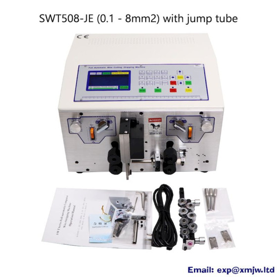 SWT508-JE Touch Screen Wire Stripper with Straightener