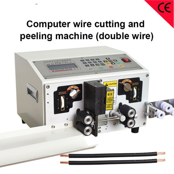 Automatic Double Wire Stripping & Twisting Machine
