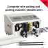 Automatic Double Wire Stripping & Twisting Machine