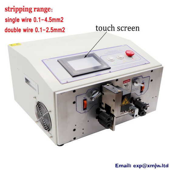 SWT508SDB2S Double Wire Touch Screen Stripping Machine