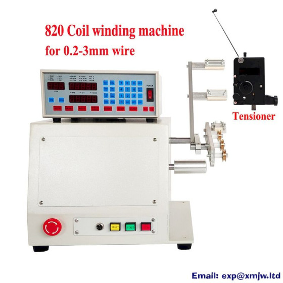 820 CNC Electric Automatic Wire Coil Winder