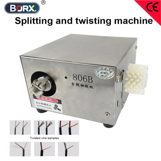 High Speed Wire Split & Twisting Machine for Shielded/Braided Wires