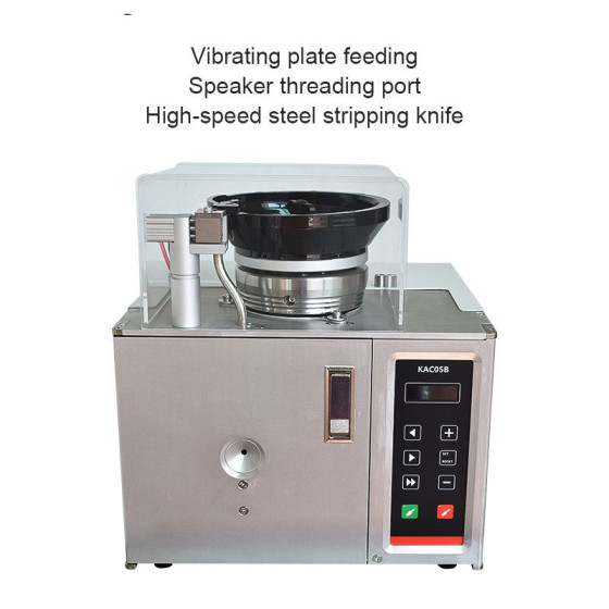 Round Tubular Terminal Stripping & Crimping Machine