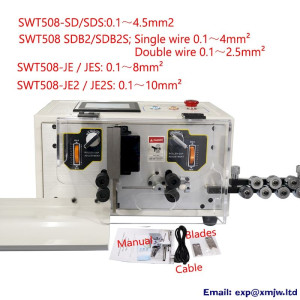 SWT508 Scrap Cable Wire Stripping Machine - 10mm²
