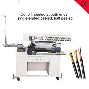 Automatic Long Wire Cutting & Peeling Machine