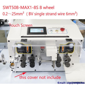 SWT508MAX Touch Screen 25mm² Wire Stripping Machine