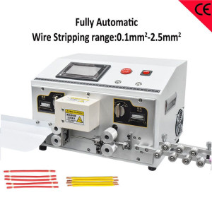 Touch Screen Wire Cable Stripping Machine - BV Cable