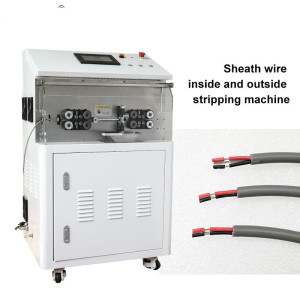 Automatic Multi-Core Sheath Wire Stripping Machine
