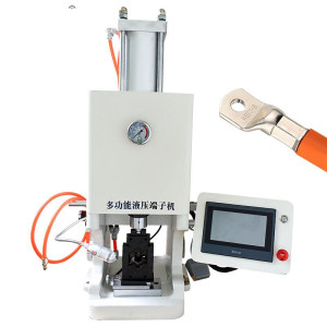 10T Pneumatic Hydraulic Terminal Crimping Machine