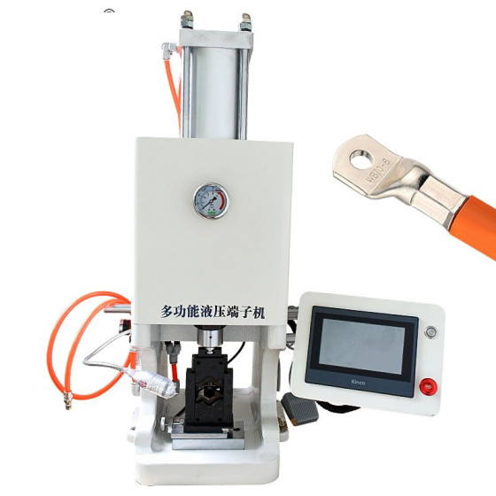 10T Pneumatic Hydraulic Terminal Crimping Machine