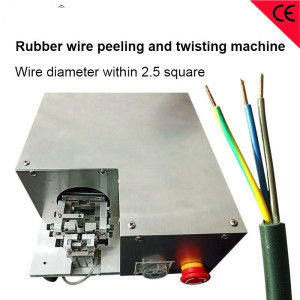 Rubber Wire Peeling & Twisting Machine - 2.5mm²