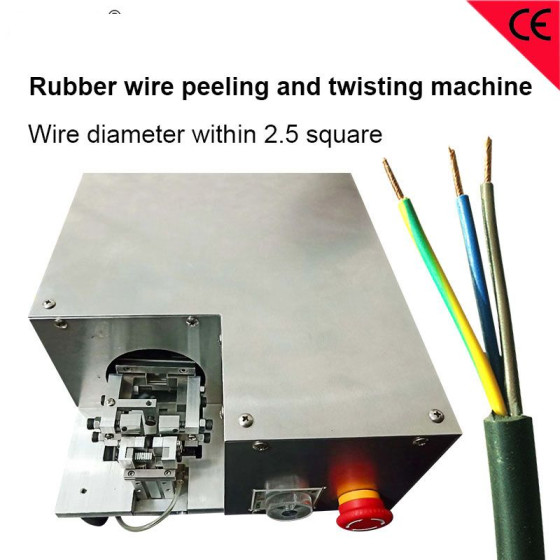 Rubber Wire Peeling & Twisting Machine - 2.5mm²