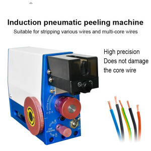 Semi-Automatic Pneumatic Coaxial Wire Peeling Machine