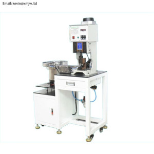 Automatic Loose Terminal Crimping Machine with Vibration Feeder - X-CM103A