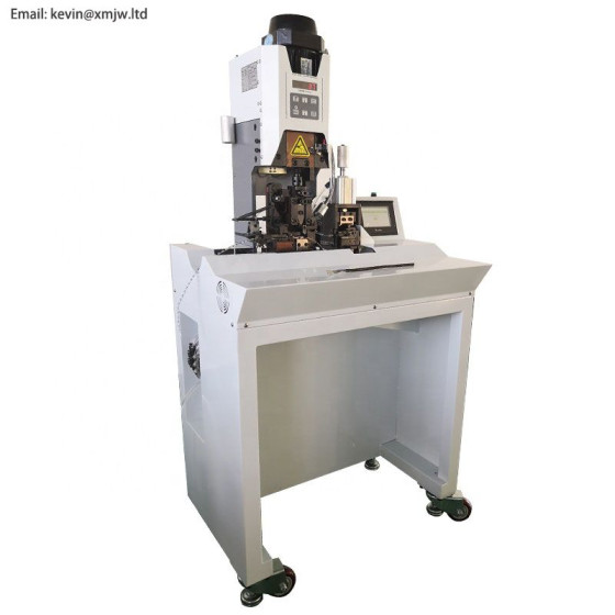 Automatic Multi-Core Cable Stripping & Crimping Machine - X-CM102B Sheathed