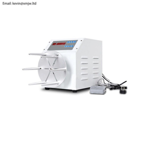 Semi Automatic Cable Wire Winding Machine USB Medical Cable - X-WM01A