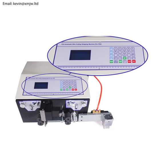 Automatic Wire Stripper Electric 12 Pins Flat Cable Cutting Peeling Machine