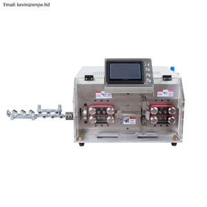 Full-Automatic Sheath Cable Wire Cutting & Stripping Machine - X-CS205