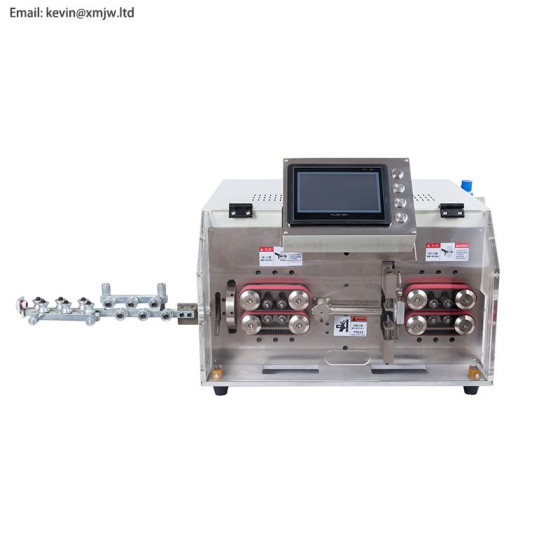 Full-Automatic Sheath Cable Wire Cutting & Stripping Machine - X-CS205