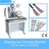 AWG32#-AWG20# Sheath Cable Strip & Crimping Machine - 2-18 Pin Flat Wire