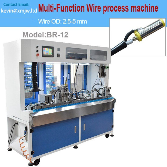 Multi Function Earphone Cabling Machine - High Output Fully Automatic
