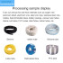 High Speed Aluminum Wire Cut PVC Hose Heat Shrinkable Tube Cutting