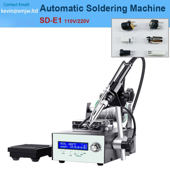 Portable AC DC Plugs Charge Wire Connector Soldering Machine - Compact