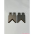 Fully Automatic Terminal Crimping Machine Wire Cut Blades - 2 Pieces/Set