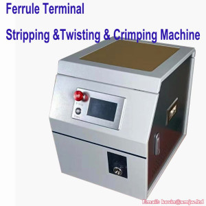 HS-AF02N Portable Wire Stripping & Twisting Crimping Machine - Ferrules