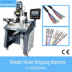High Speed Sheath Wire Strip & Crimp Machine - Multi-Cores Cable