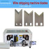 Wire Strip Machine Blades - High Speed Tungsten Steel Cutter, 2 Pcs/Set