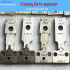Horizontal Mould Terminal Crimp Machine OTP Mold - Continous Terminals