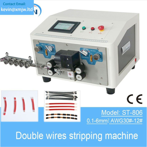 Double Wires Stripping Machine - 0.1-6mm² LCD Screen Cabling Processing