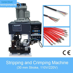 3T Wire Strip & Terminal Crimping Machine - Reliable Terminal Crimp