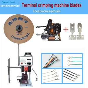 1.0 Terminal Crimping Machine Die Applicator Knives - Precision Tool